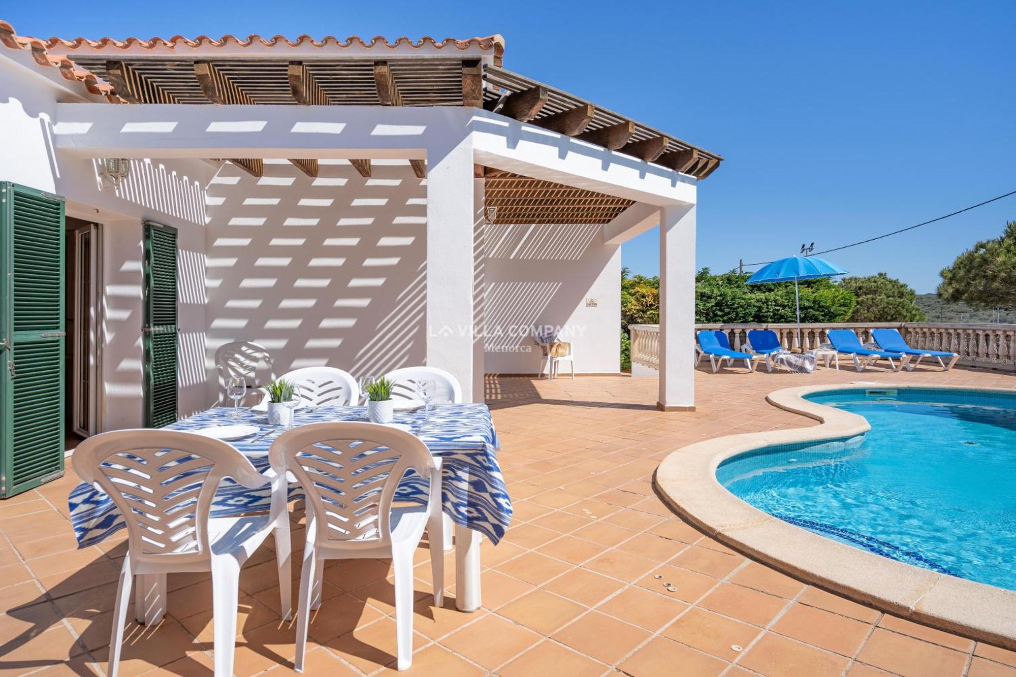 Villa Cassia Cala En Porter  Ngoại thất bức ảnh