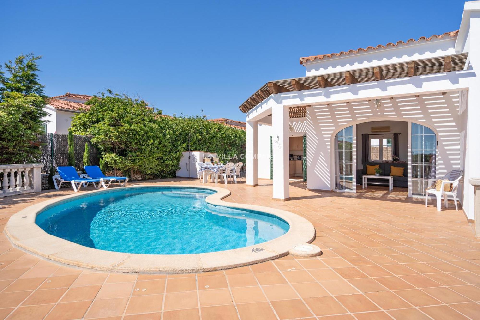 Villa Cassia Cala En Porter  Ngoại thất bức ảnh