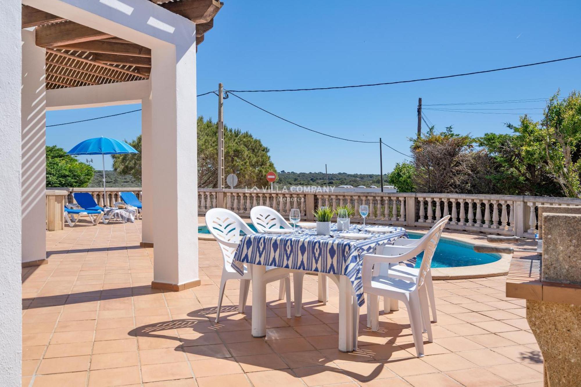 Villa Cassia Cala En Porter  Ngoại thất bức ảnh